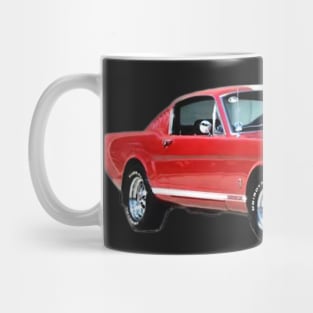 Ford Mustang Red Mug